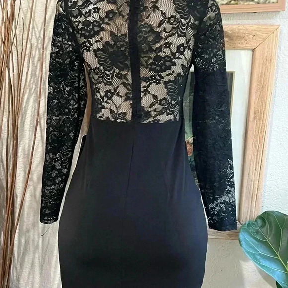 EXPRESS BLACK DRESS SIZE 2 NEW - Picture 5 of 6